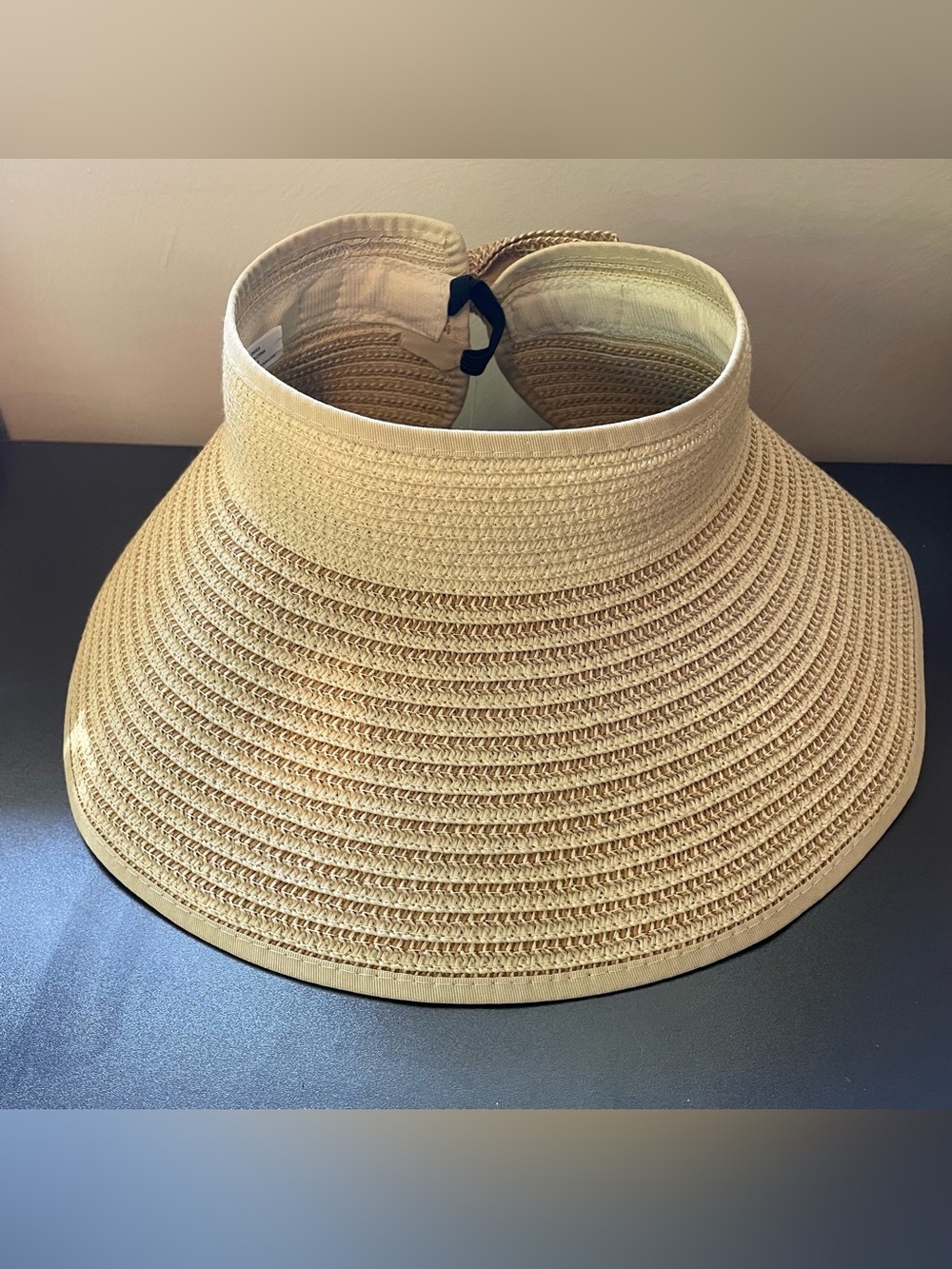 Magid Hats Women’s Paper Sun Hat Bow in Back NWT
